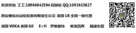 E+H电磁流量计 H100卫生级电磁流量计 西安奥信