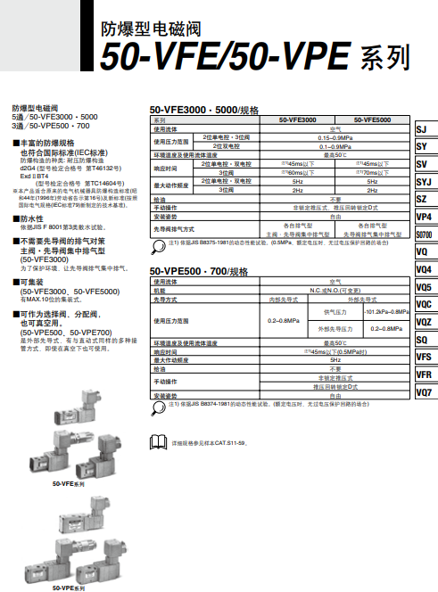 50-VFE3130-4TD-02防爆型电磁阀，价格实惠
