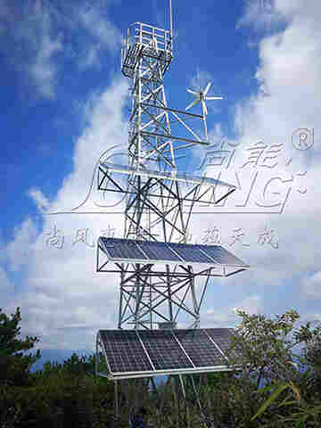 供应武夷山风光互补离网智慧森林防火监控系统-广州尚能