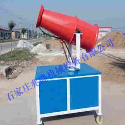 雾炮机除尘降尘原理