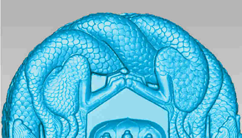 三维抄数机扫描工业零件-新拓三维一站式服务