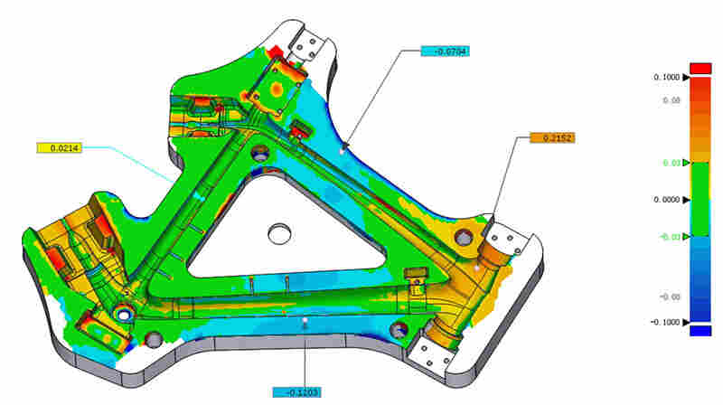 三维抄数机扫描工业零件-新拓三维一站式服务