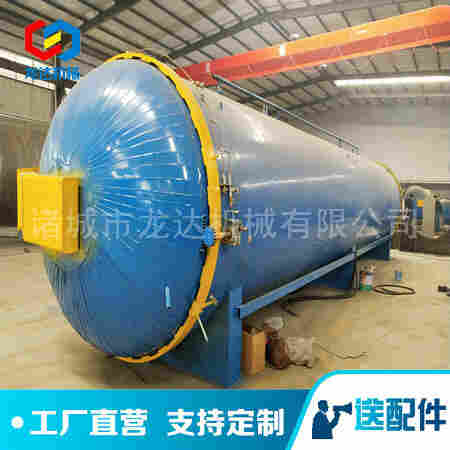 圆形高温高压食用菌菌包灭菌器安装事项