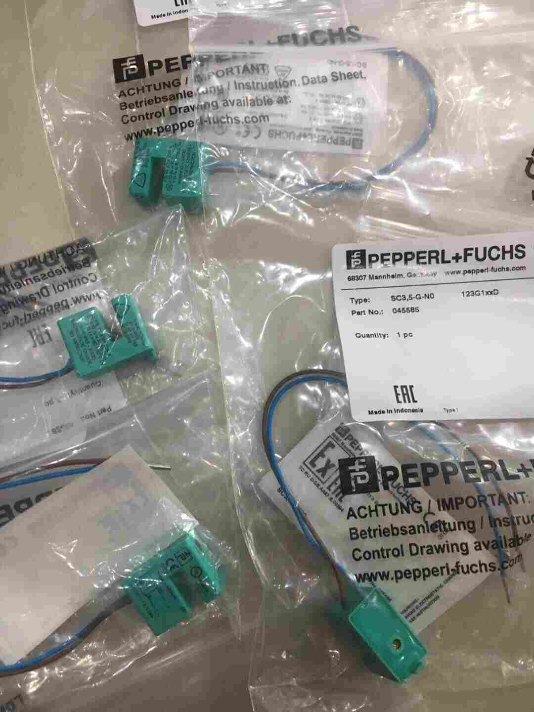 防火对射型光电传感器，介绍德国P+F适用传感器