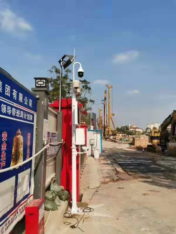 深圳安装两套工地扬尘噪音监测系统顺利完工