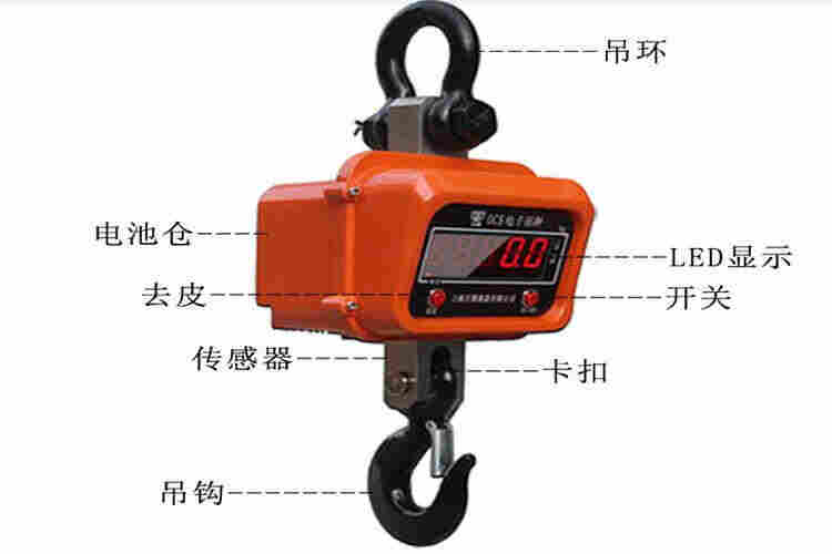 三门峡50吨无线耐温吊秤