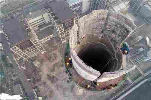 同江烟囱拆除-拆除