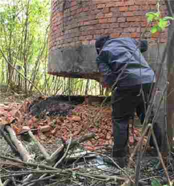 合肥烟囱拆除-拆除