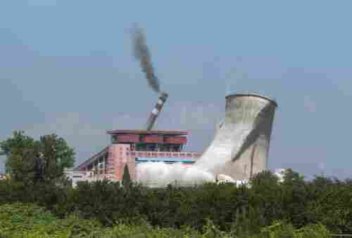 青岛烟囱拆除-拆除