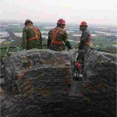 溧阳烟囱拆除-拆除