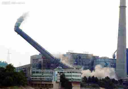 偃师烟囱拆除-拆除