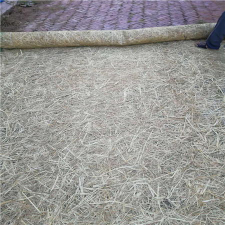 通辽厂家直销环保草毯河道修复 植物纤维毯 秸秆环保草毯 植生毯