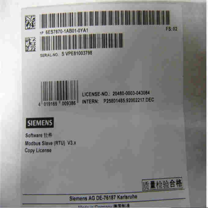 德国西门子6ES7531-7NF10-0AB0指导报价