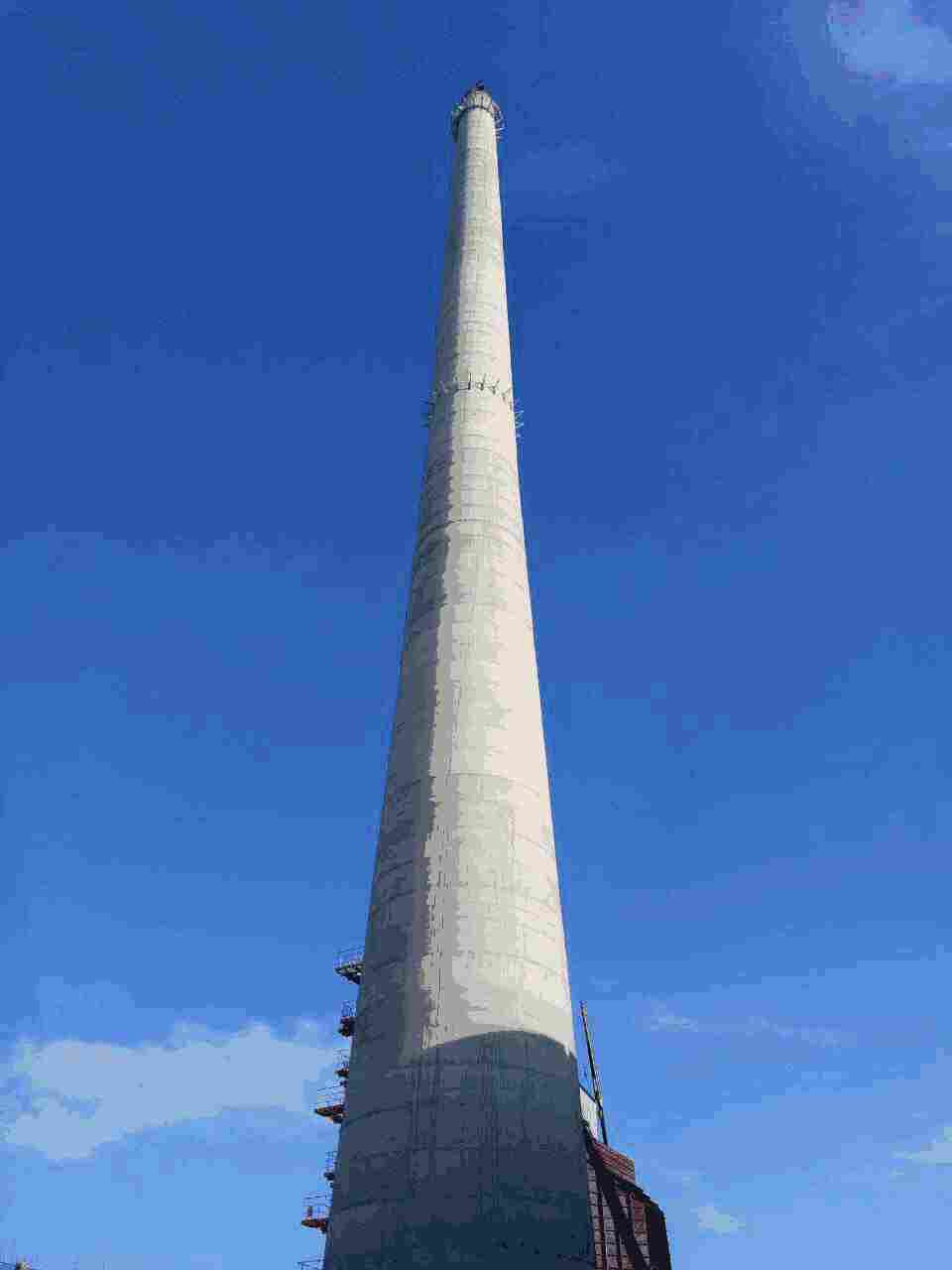 兴化烟囱防腐安装爬梯护网——施工企业 