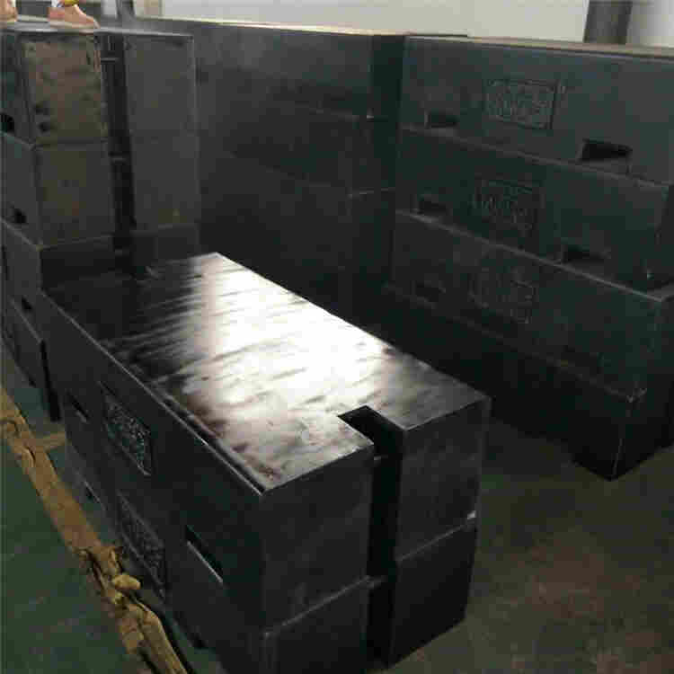 杭州市1000kg配重砝码 叉吊两用砝码