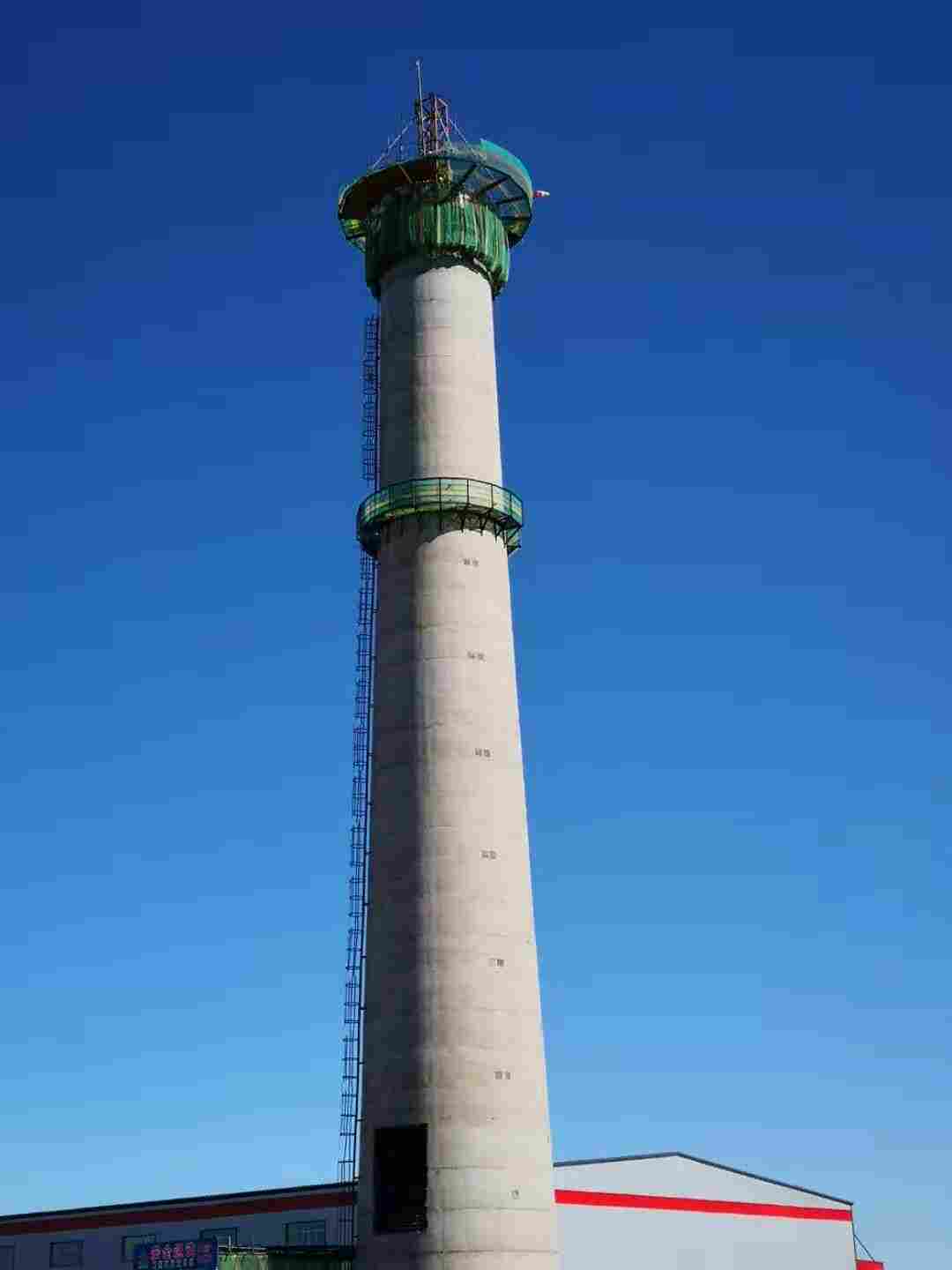 兴化烟囱防腐安装爬梯护网——施工企业 