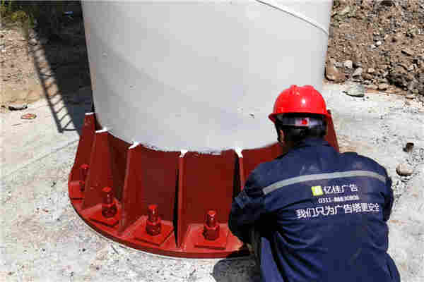 丹东单立柱制作厂家-只为广告塔更