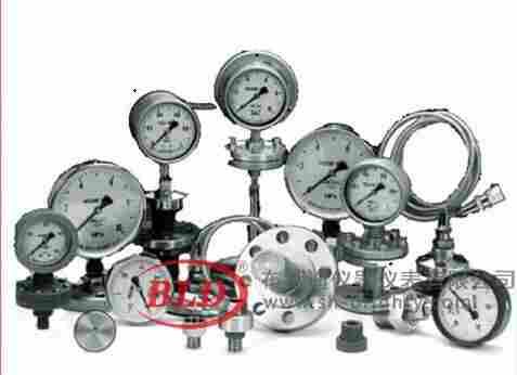 上海布莱迪隔膜式系列压力表（配接化学密封）