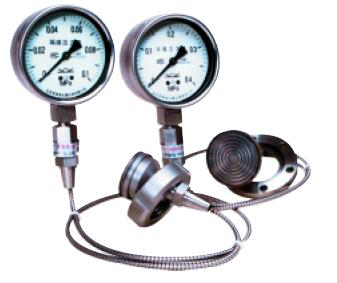 上海布莱迪隔膜式系列压力表（配接化学密封）