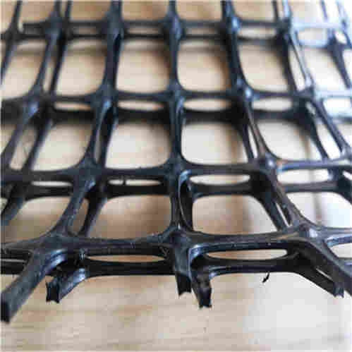 钢塑土工格栅加固路基——兴安盟