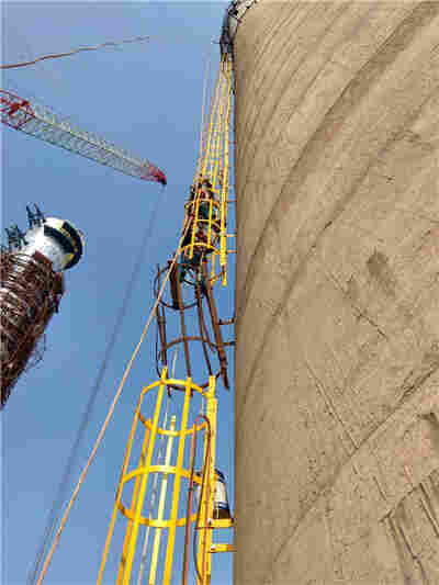 砖烟囱开裂维修——施工方案