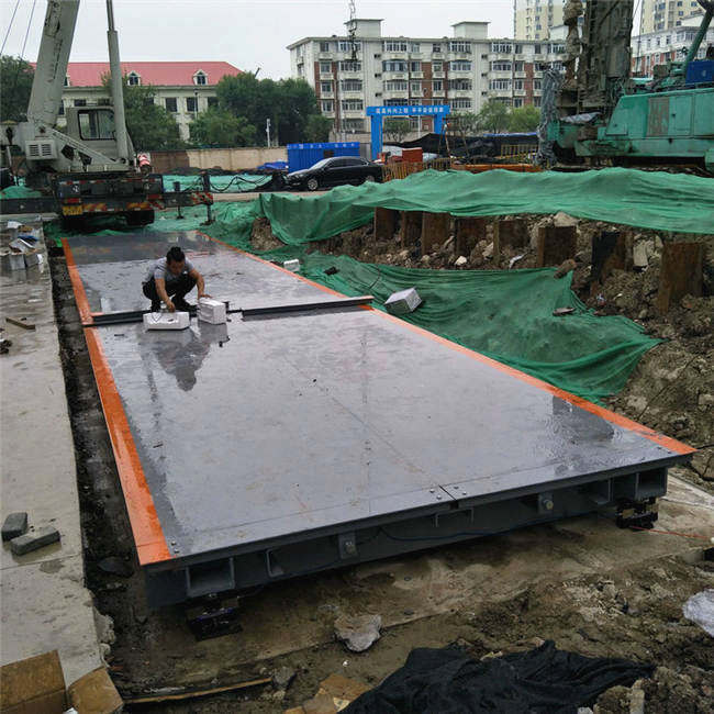 湘乡市3乘22米八十吨电子地上衡器规格型号