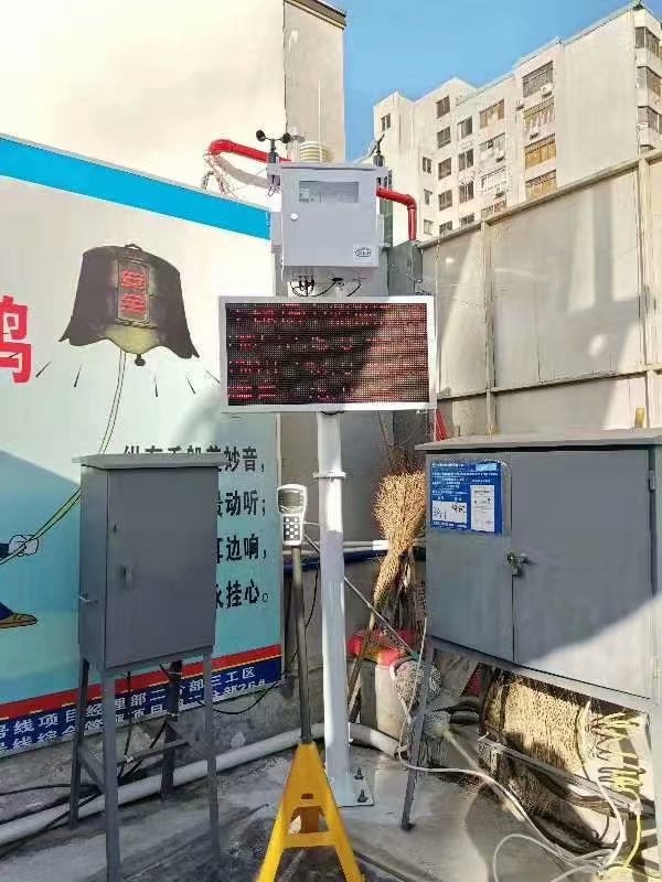 青岛工地PM10扬尘监测治理“345模式”