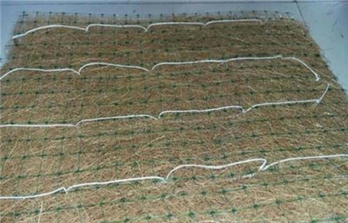 乐山植生毯图片-乐山椰丝纤维草毯护坡毯
