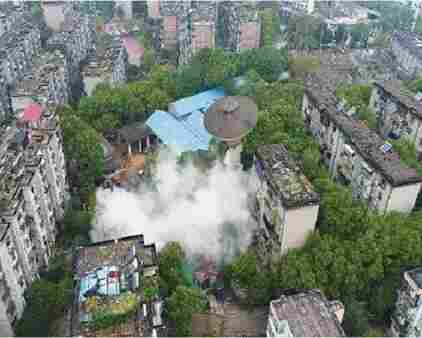 建湖水塔拆除公司-真诚服务