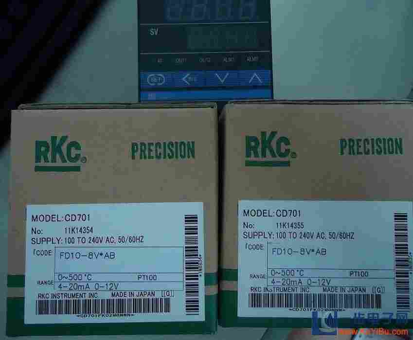 实惠热卖-RKC温控表CD701  72×72×100mm(H×W×D) 