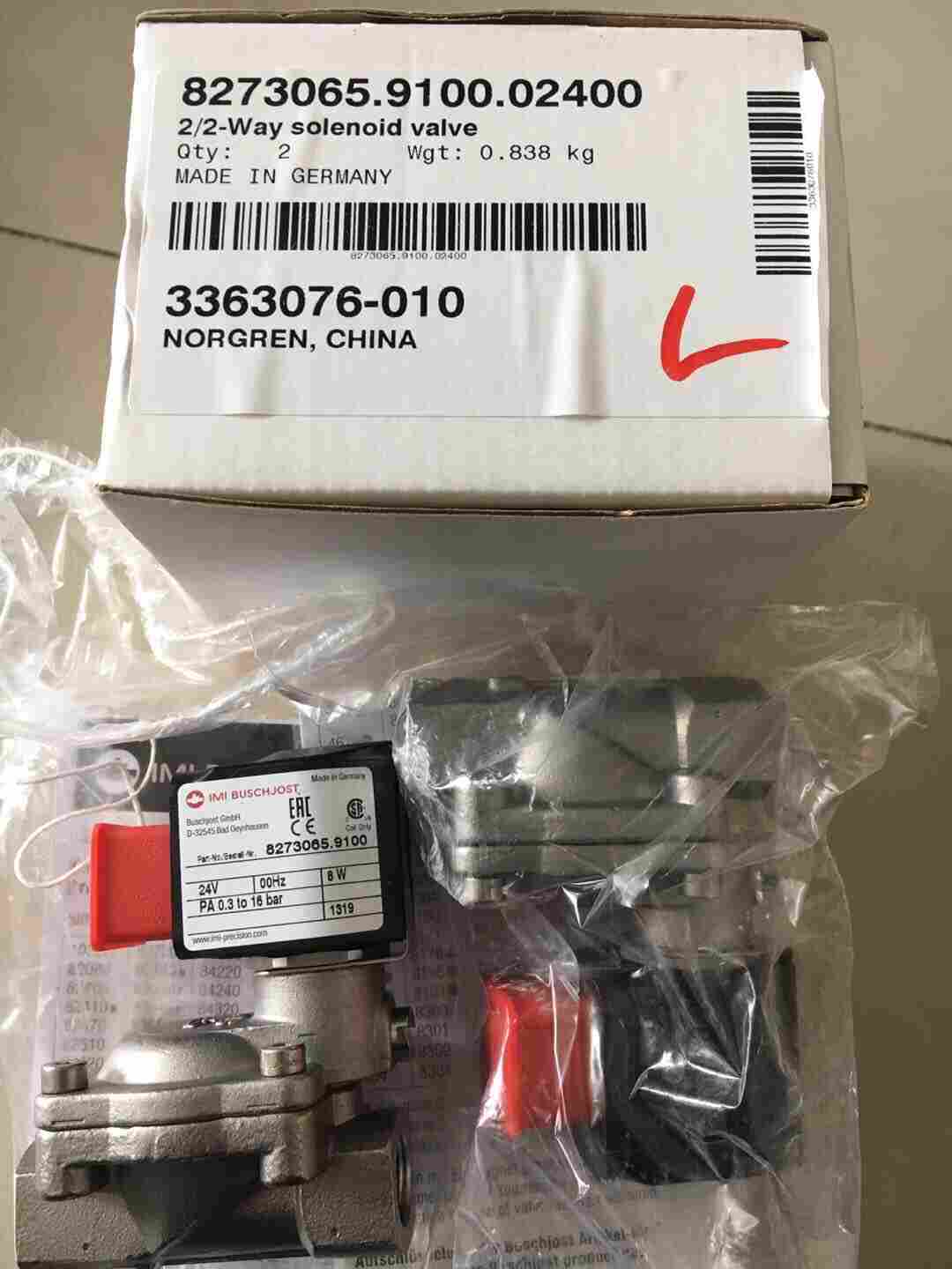 buschjost宝硕隔膜阀8240200.9106.230.50货期查询