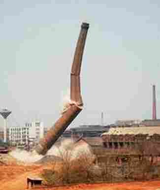 淮南烟囱拆除-拆除