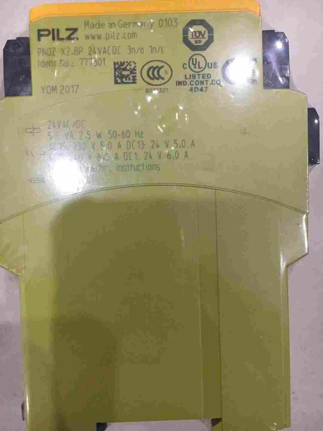 详细介绍751109原装PILZ监控继电器