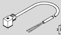FESTO连接电缆材质说明NEBV-Z2W2P-0.5-M12G5