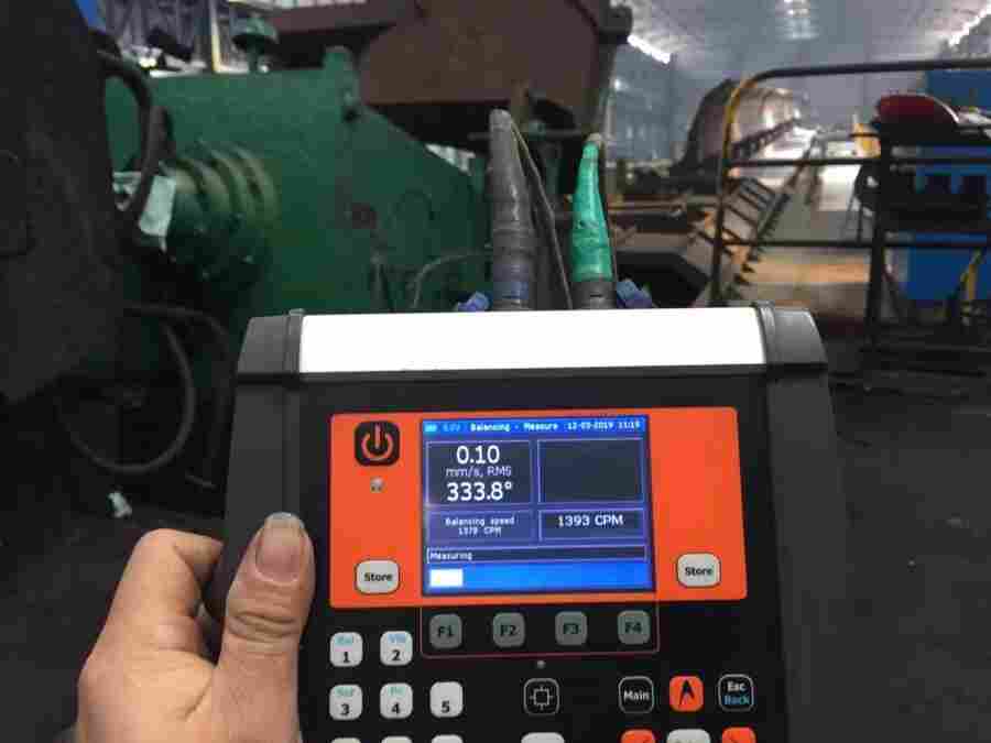 瑞典VMI X-Balancer/CXBalancer/viber-x5动平衡仪*解决钢厂高速线材吐丝机的动平衡问题