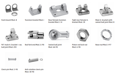 不锈钢耐腐蚀气缸;97A2A063A0160