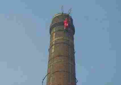 和田烟囱安装避雷针-防雷技术资讯