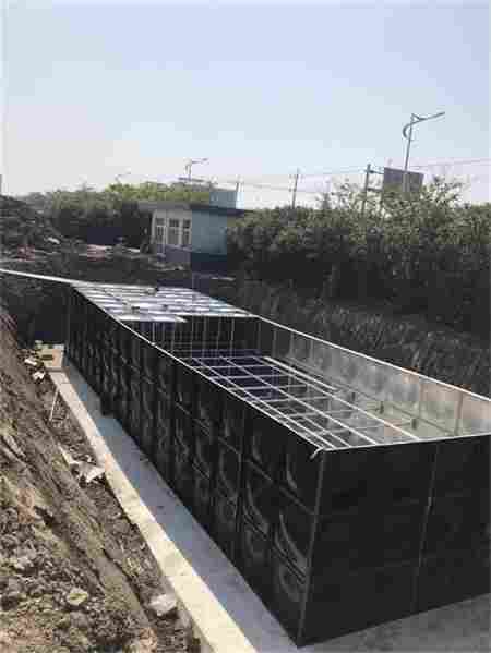 BDF无底板地埋增压箱泵一体化安装的几个重点尺寸