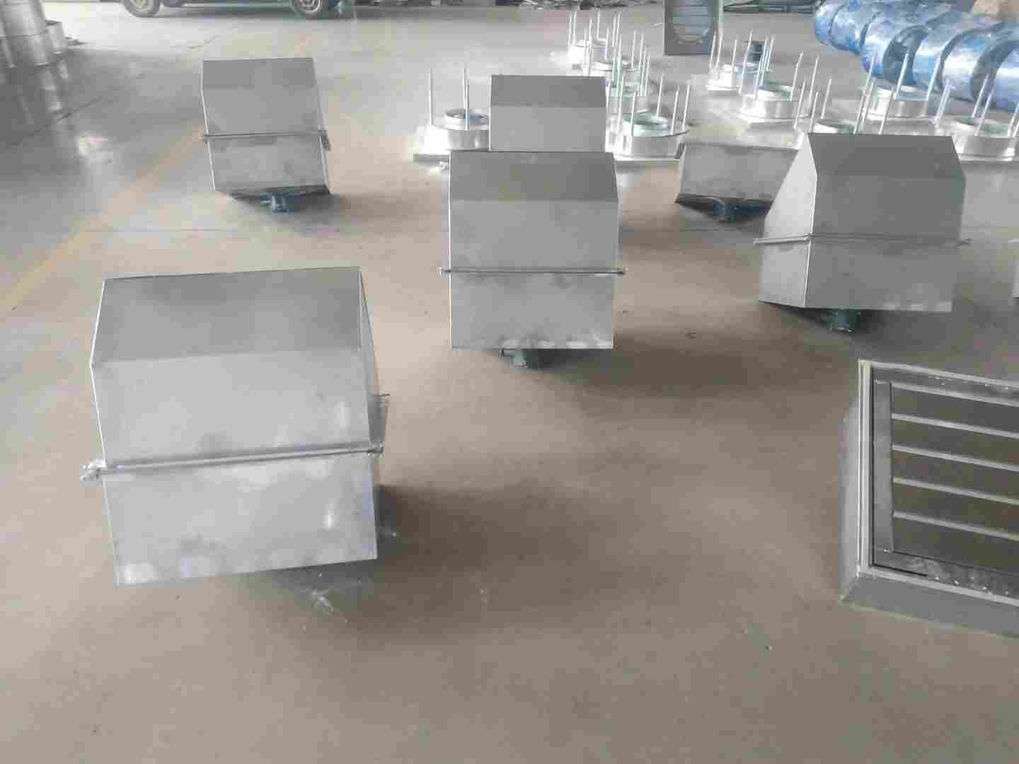 防腐边墙式送风机型号WEX-450D4 功率0.24KW