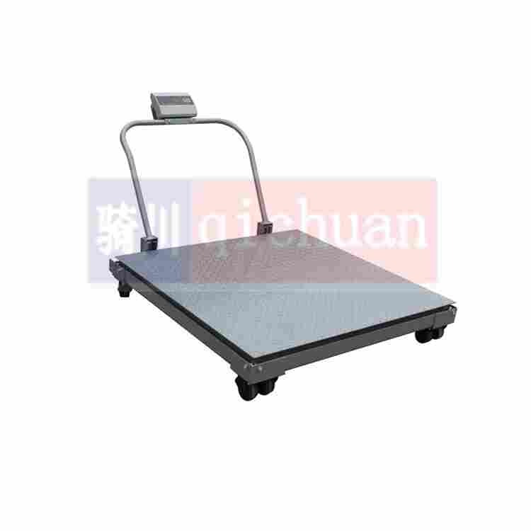 3000kg手推移动电子地磅