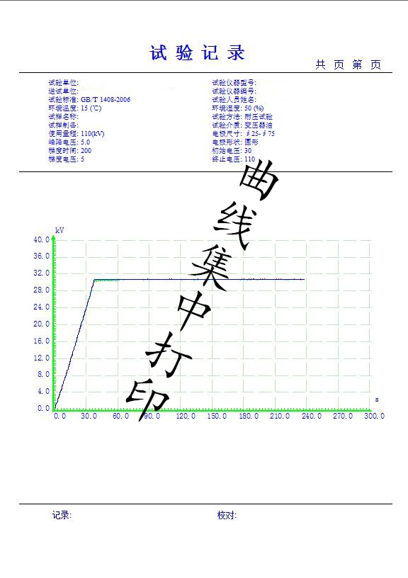 精密型电压击穿试验仪