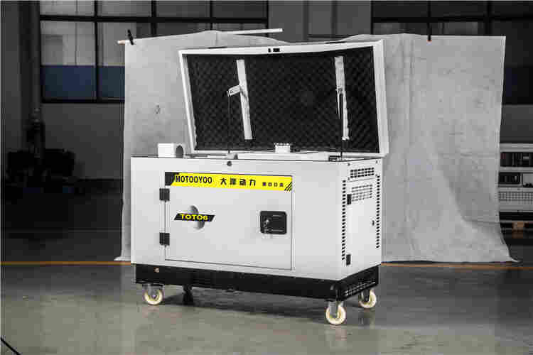 TOTO6,6千瓦静音汽油发电机
