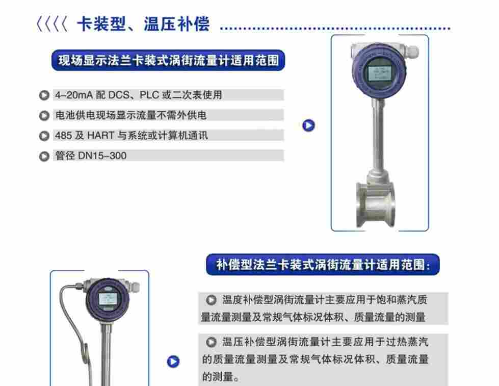 山东锅炉循环蒸汽流量计