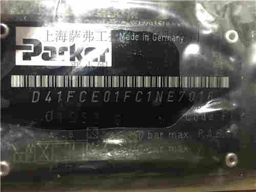 D3FPE01YC9NB00比例减压阀提供报关单