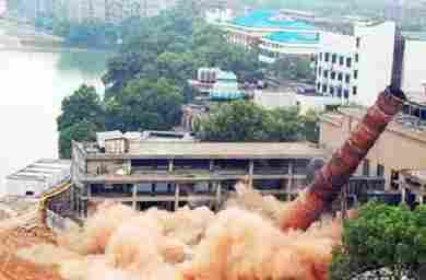 定西烟囱拆除-拆除