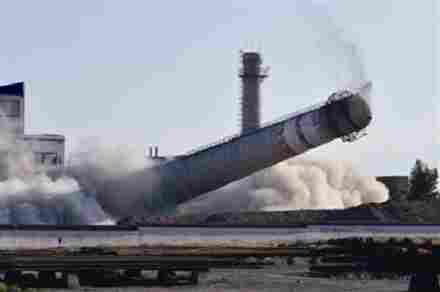 青岛烟囱拆除公司-欢迎光临