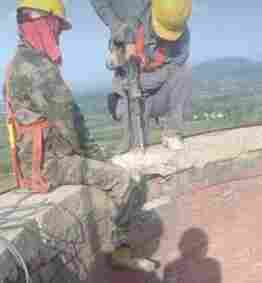 井冈山烟囱拆除-拆除