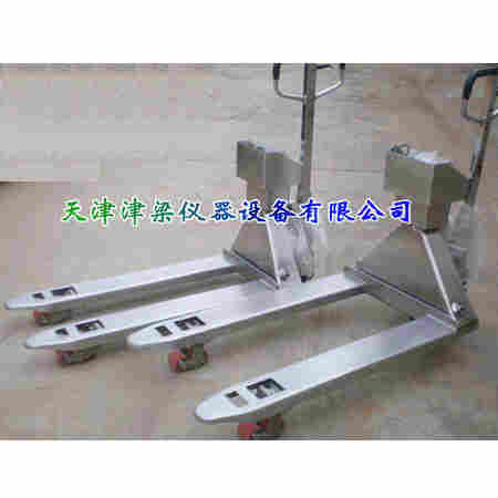 内蒙1T、2T、3T物流设备304不锈钢叉车秤