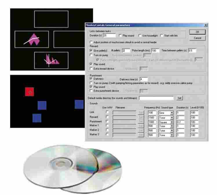 如何使用CANTAB猴子认知系统进行猴子的认知训练