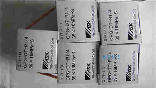 满意的ASK压力表 油管OPG—DT-R1/4—39X6MPa—S